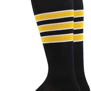 "High-performance Baseball Socks with custom logo and number, featuring moisture-wicking fabric and reinforced cushioning for ultimate comfort on the field