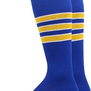 "High-performance Baseball Socks with custom logo and number, featuring moisture-wicking fabric and reinforced cushioning for ultimate comfort on the field