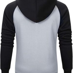 black and white hoodie