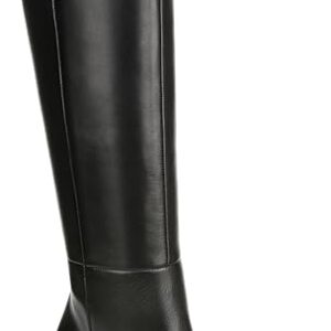 black leather shoes women