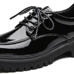 women's black leather tennis shoes