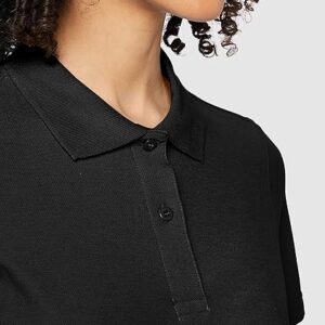 black polo t shirt women's