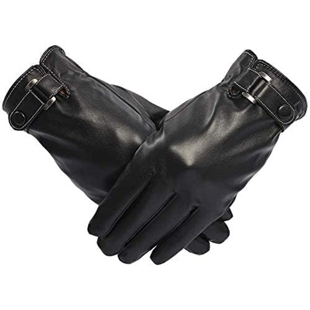 black leather gloves black leather gloves