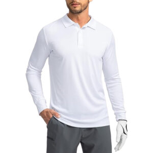 white polo shirt