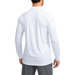 white polo shirt