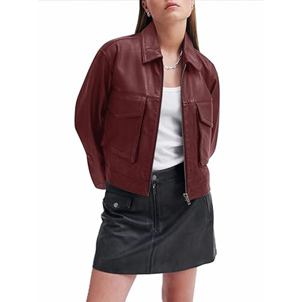 red leather biker jacket red leather biker jacket For women