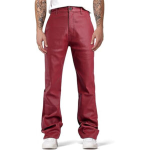 mens leather pants for indor outdor use