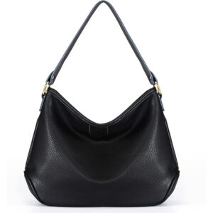 Minimalist genuine leather shoulder bag for women – premium sporty design