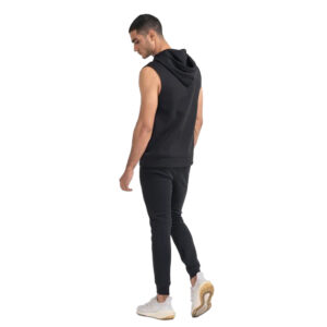 oversized sleeveless hoodie men