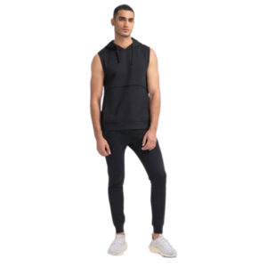 oversized sleeveless hoodie men