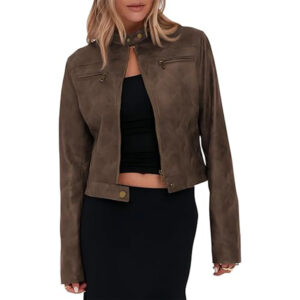 womens leather motorcycle jacket for everyday use