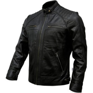 leather motorcycle jacket for mens