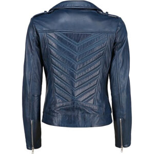 ladies leather bike jackets