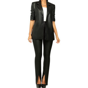 leather pants women's clothing