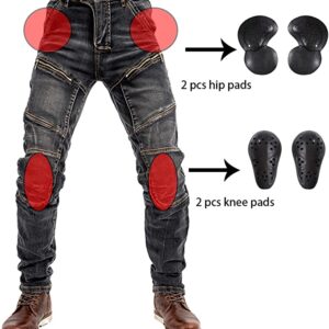 Motorcycle Jeans with Armor