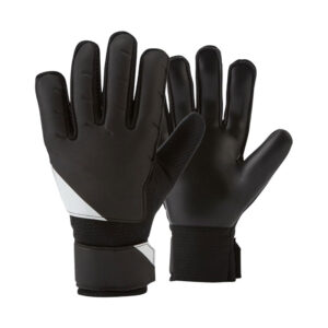 Professional Goalkeeper Gloves featuring superior latex grip, reinforced finger protection, breathable mesh panels, and ergonomic fit for peak performance and durability.