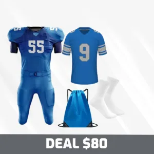 Game Day Uniform Package with Jersey, Bag, and Socks for Athletes